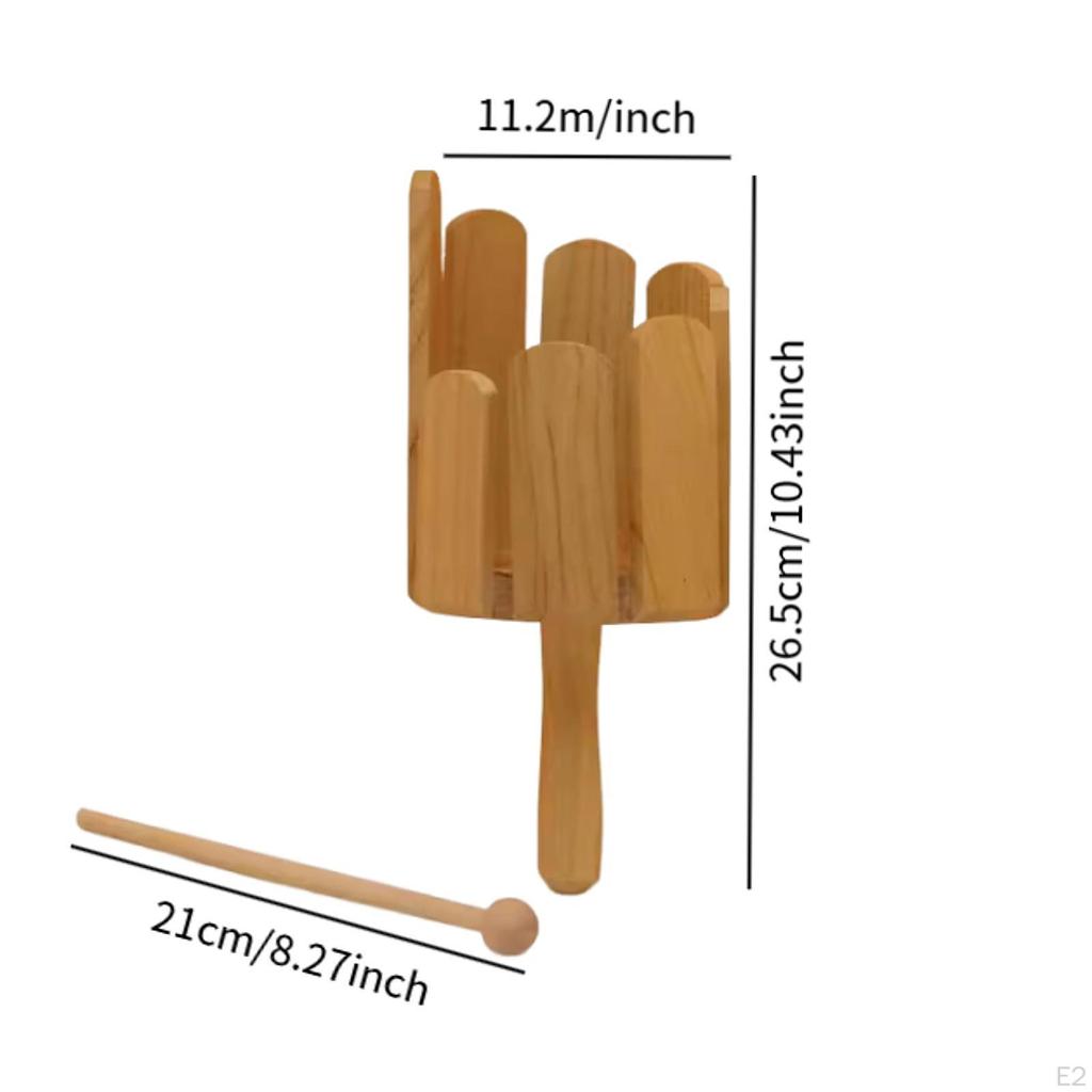 Holz Rühren Trommel Kinder Musical Instruments Pädagogisches Aufklärung Sound Rohr Percussion Spielzeug für