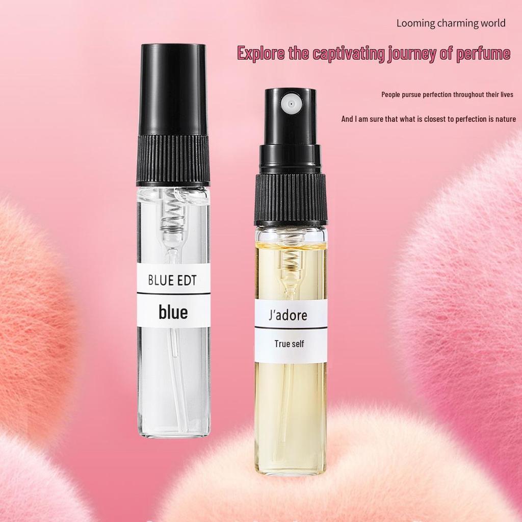 Night Market Unisex Perfume Sample Set: Long-lasting Eau De Toilette, TikTok Inspired, Valentine's Day Edition.