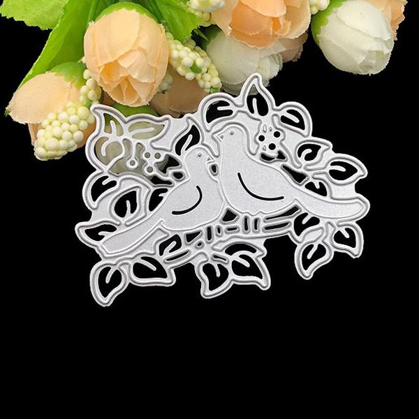 

Форма для ножа из углеродистой стали для скрапбукинга, модель ножа для тиснения «сделай сам», 2, форма для ножа из углеродистой стали с маленькой птицей серебряный