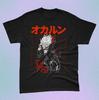 Anime Print Pattern Short-sleeved Retro High Street T-shirt Cotton Crew Neck Top Casual Loose Unisex Sports T-shirt Oversized