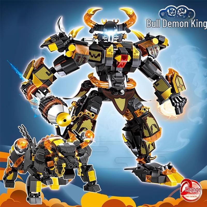 

Совместимые блоки Le Yi Lego: Игрушки для детей в виде боевых доспехов Цинлун Гуаньюй и Белый тигр Чжао Юнь