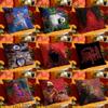 Band-D-deathS Pillowcases Bedroom Living Room Sofa Home Decor Polyester Cushion Cover with Zipper