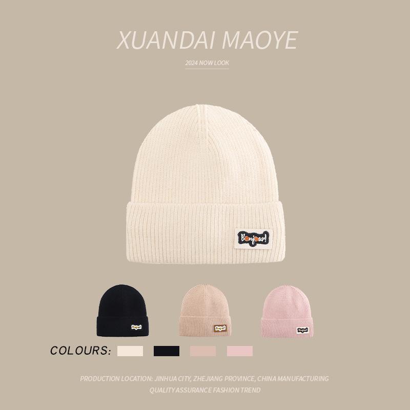 New Velvet Men's Hat for Autumn and Winter  Versatile Casual and Fashionable Wool Hat Ear Protection Cold Hat Cute Plush