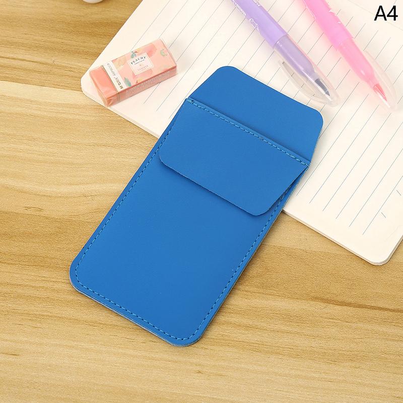 Pu Leather Pencil Bags For Clothes Pocket Doctor Nurse Staff Leak-Proof Pen