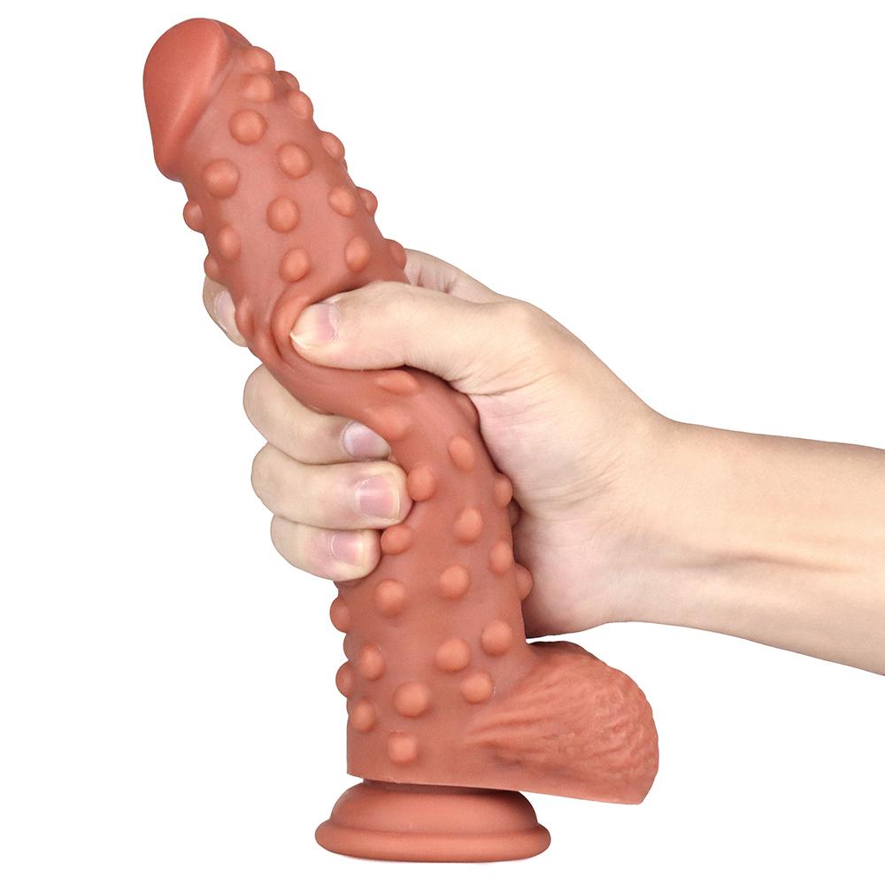 Weibliches Masturbationsgerät, Orgasmus-Simulationsdildo, flüssiger Silikonfaden, körnige Pistolenmaschine, Sexspielzeug für Erwachsene