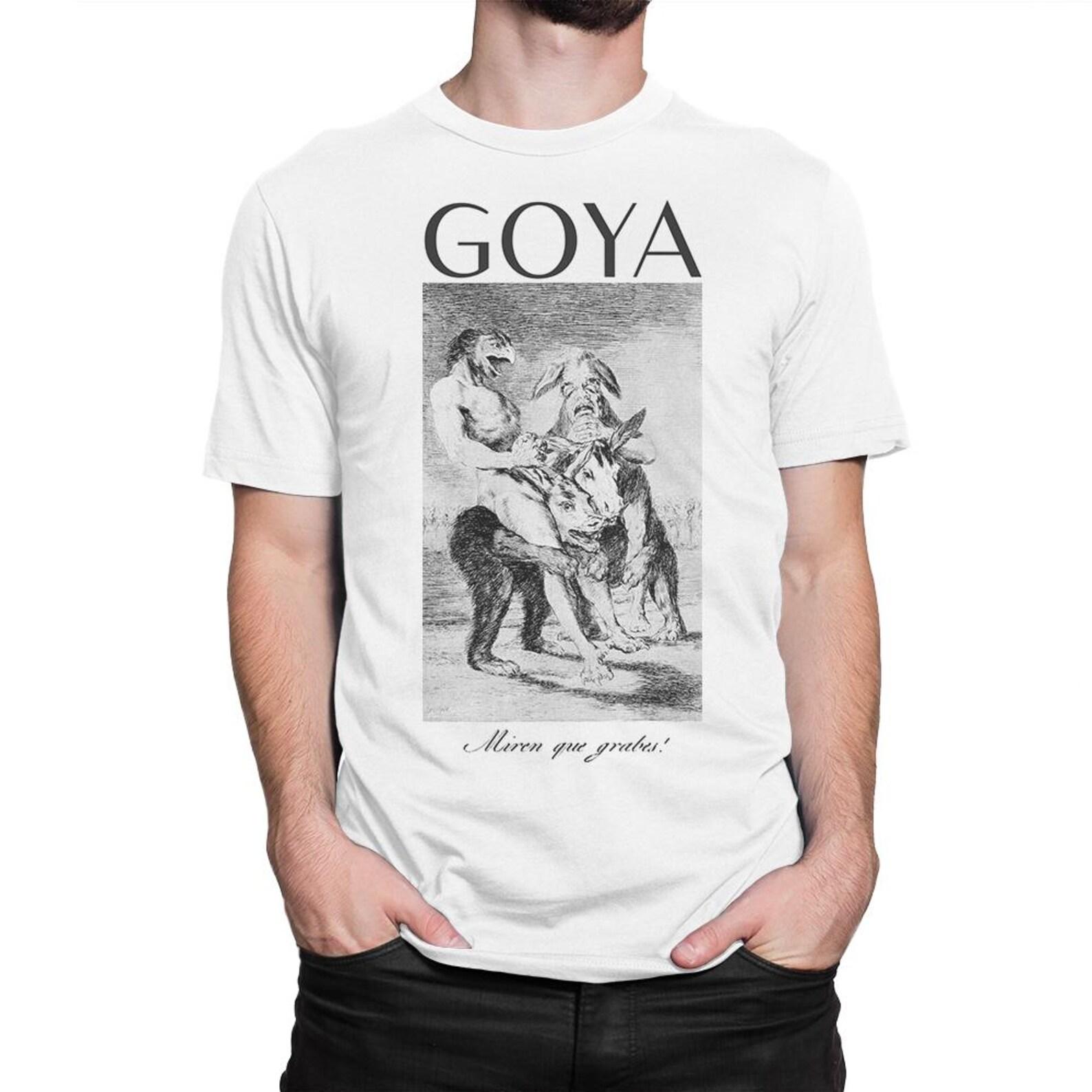 Francisco Goya Miren Que Grabes T-Shirt, Men s and Women s Sizes L