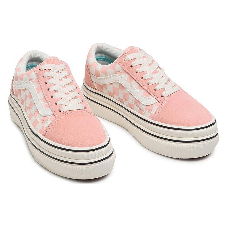 Vans Old Skool Sneakers 'Pink White' Women's VN0A4UUN4ZR