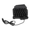One Handed Gaming Keyboard 35 Keys Colorful Backlight Professional USB Interface Ergonomic RGB Keyboard for PC
