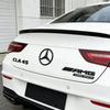 3D Black CLA45 TURBO 4MATIC AMG Badge Rear Trunk Star Sticker Emblem Fit Mercedes Benz CLA45 AMG W117 Parts FG1