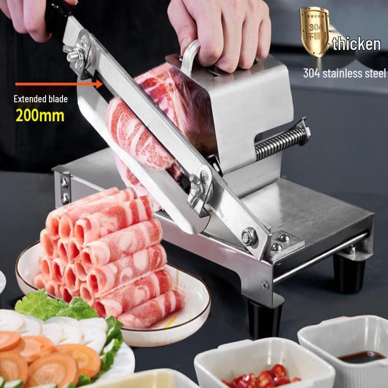 ZISIZ Manual Frozen Meat Slicer