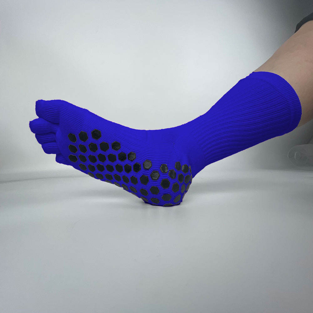 Professional Women's Pilates Yoga Toe Socks for Spring Summer Gym Fitness Exercise Custom Logo Anti-Slip Grip Sports Fitness