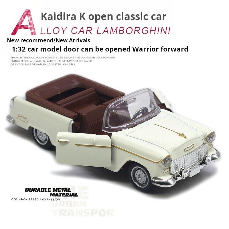 1:32 Alloy Classic Car Model Children's Toy Car Decoration Pull-Back Car Model Boy Die Cast Car Model Toy