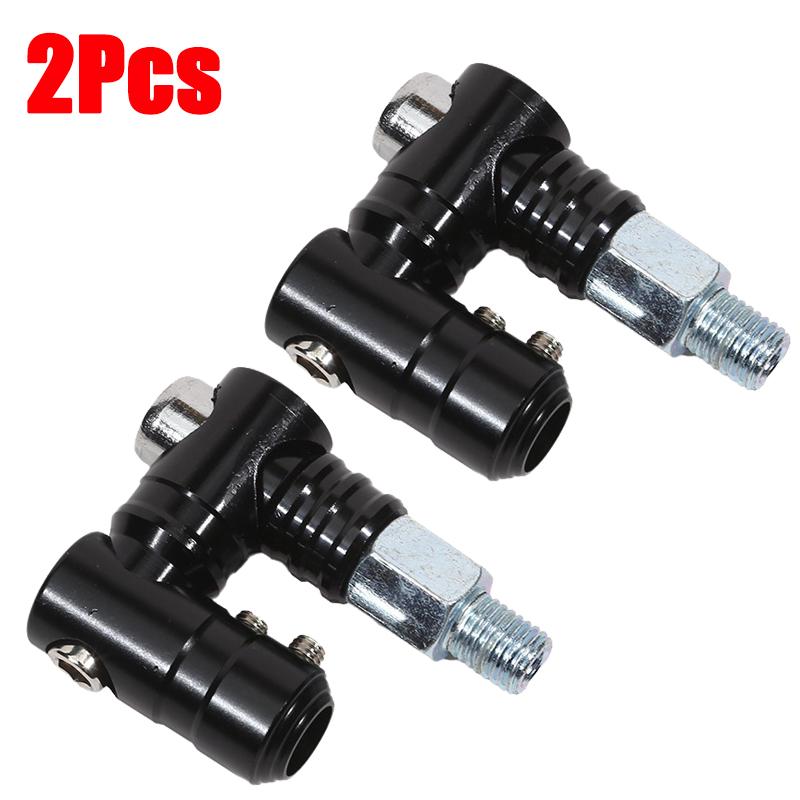 Motorcycle Rearview Mirror Holder 10mm Rotating Fixed Screw Mirror Stand Adjustable Base Modified Accessories CNC Aluminum Alloy