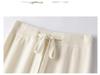 Australian Wool Wide Leg Pants - Women's Autumn/Winter Straight Leg Cashmere Knit Floor-Length Trousers