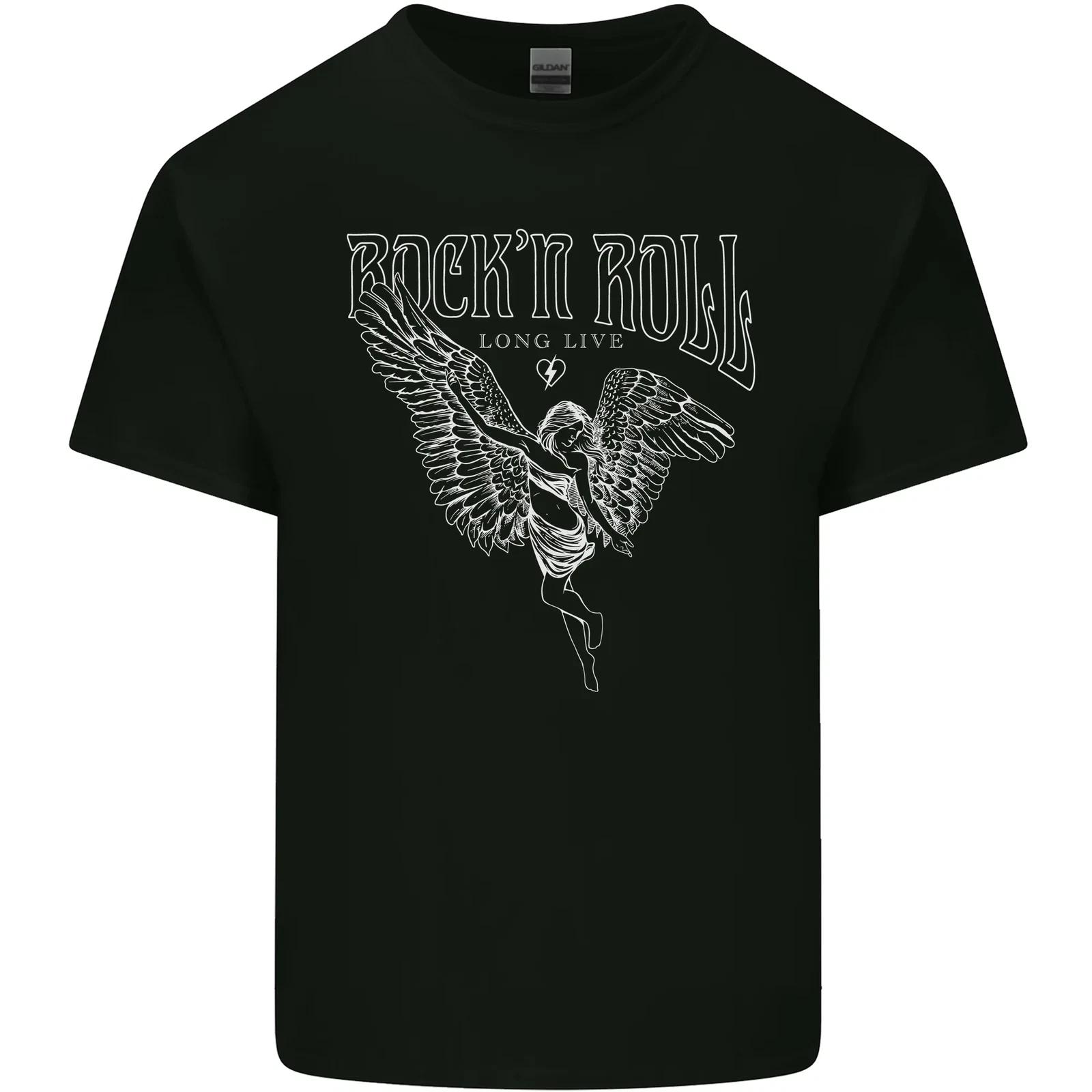Rock n Roll Angel Kids T-Shirt Childrens 2XL