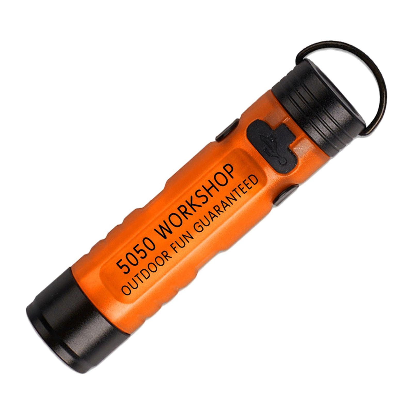 

Waterproof Headlamp for Camping Clip On Hat Flashlight Hands Release Cap Flashlight Rechargeable LED Clip on Cap Light помаранчевий