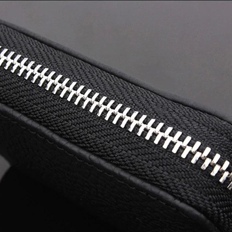 PU Leather Car Key Wallets Men Key Holder Housekeeper Keys Organizer Zipper Key Case