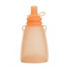 Refillable Milk Storage Bag Reusable Baby Food Container Silicone Baby Food Pouch  Breast Milk
