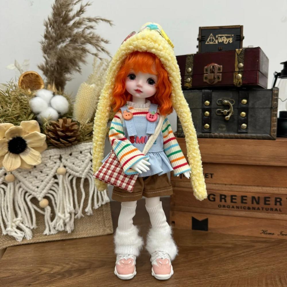 The New 6-point Bjd Clothes 30 Cm Doll Clothes Dress Up Suit BJD Clothes Ghost Mother Doll Accessories Jumpsuit