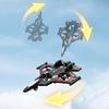 Remote Control Airplane Fighter Model Sensing Anti Falling Foam Aircraft with Light