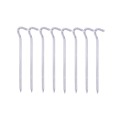 50x Pieces Camping Awning Canopy Tent U Shape Pins Pegs Stakes Ground Nails SS