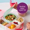 Tupperware for Salads and Dishwasher Safe Genuine B.box 400ml, Leak-resistant, Pasta, [b.box Product] [Lunchtub]