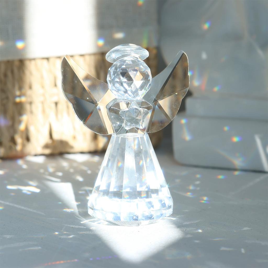 1pc Angel Crafts Ornaments for Bedroom, Living Room, Garden Decoration, for Father's Day/Mother's Day, Wedding, Christmas, Valen