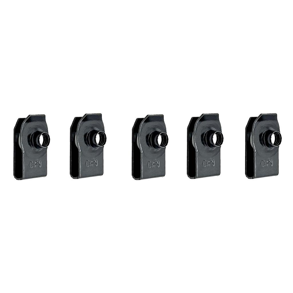 Auto U-Muttern Clips M6 Schrauben Motorabdeckung Unterbodenverkleidung Clips Stoßstange Kotflügelverkleidung Befestigung für Nissan QASHQAI Rogue Sport Juke Almera