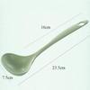 Tableware Wheat Straw Soup Ladle 4 Colors Long Handle Soup Rice Spoon Meal Dinner Scoops Kitchen Supplies Cooking Tool