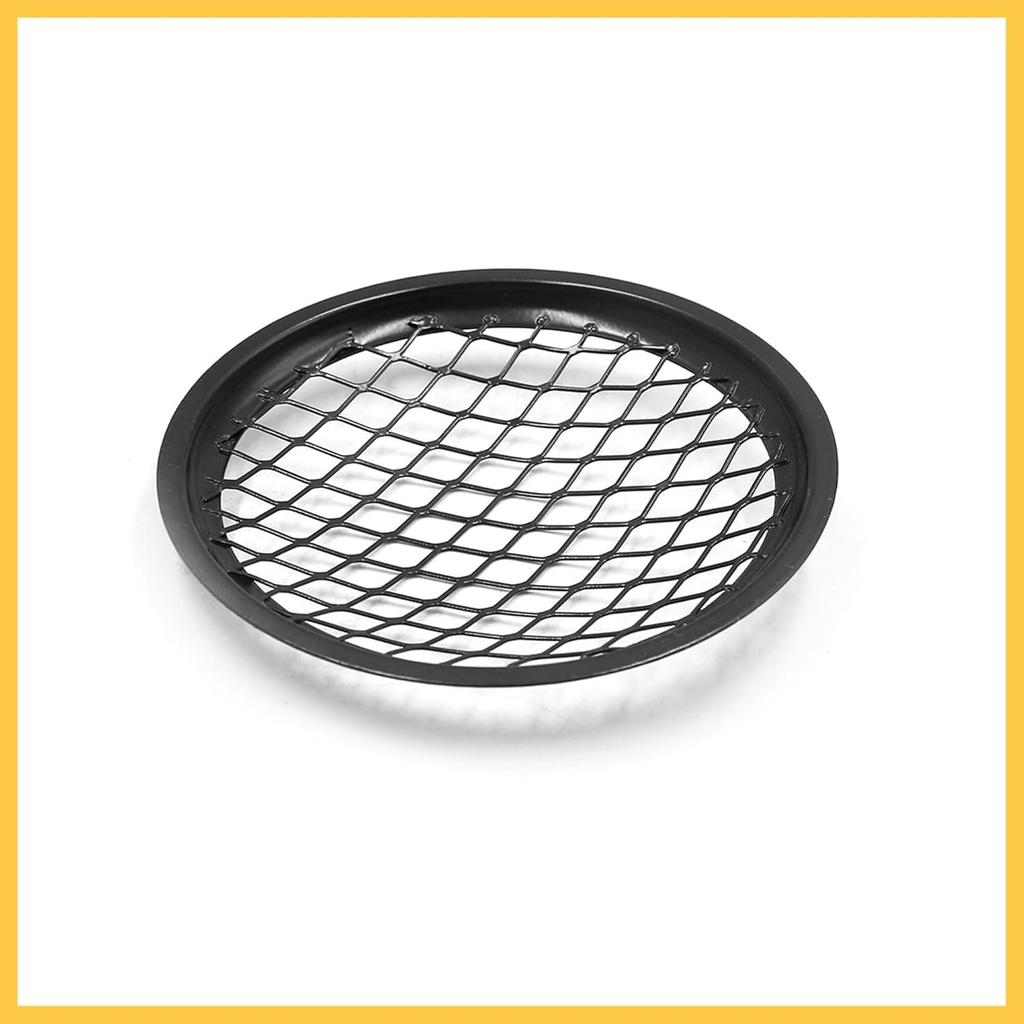 5.5 Inch Dia Black Metal Motorcycle Headlight Mesh Grill Protector Guard Cover Auto Replacement Parts