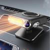 12V/24V Car Cabin Heater Digital Screen Control 150W Strong Demister Vehicle Defroster Heater for Ice Removal In Winter