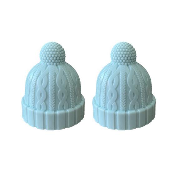 

2 шт. Силіконові пробки для винних пляшок Елегантний дизайн капелюха Харчовий матеріал Хороша герметизація Уніформа з внутрішньою пробкою для пляшок