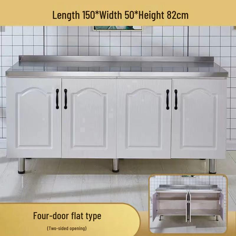 Economical Stainless Steel Kitchen Cabinet for Rental Homes