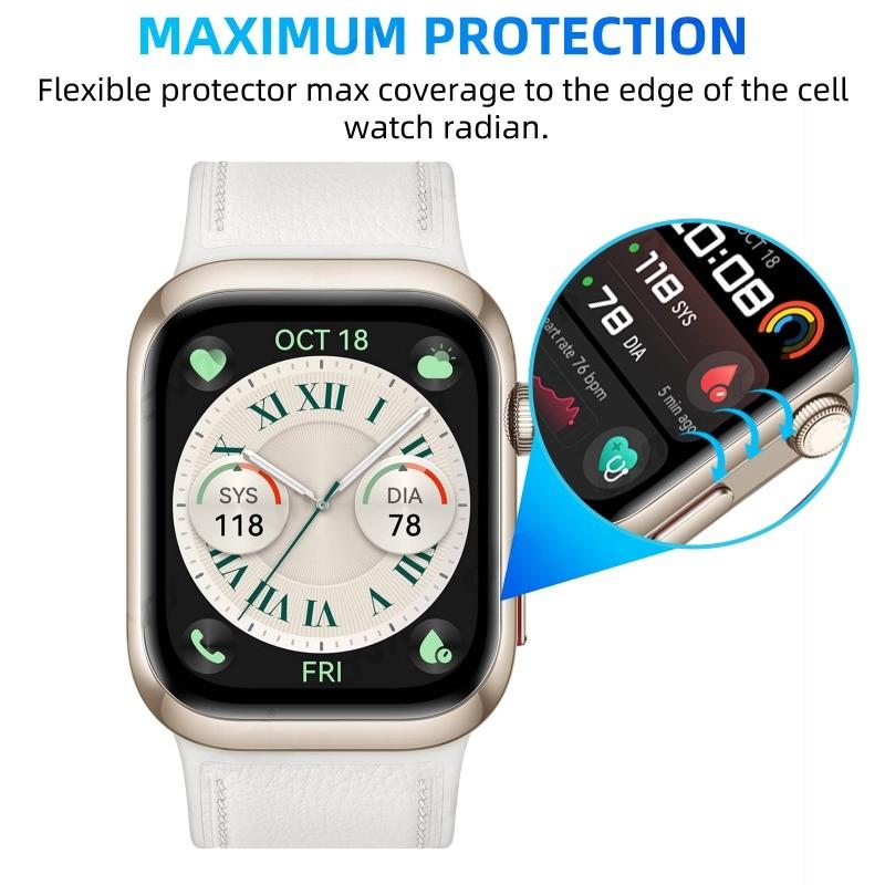 TPU Soft Protection Film for Huawei Watch D2 Screen Protector Clear HD Full Coverage Flexible Anti-scratch Film Watch D2