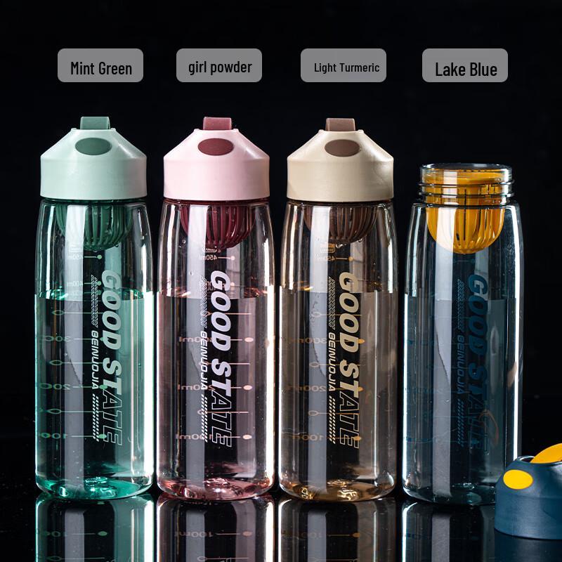 KANGCHUYA Portable Water Bottle with Tea Infuser