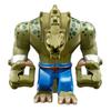 Big Size 10.5cm Killer Croc Tail Gator Crocodile Killer Model Building Blocks Enlighten Action Figures Bricks Toys For Children
