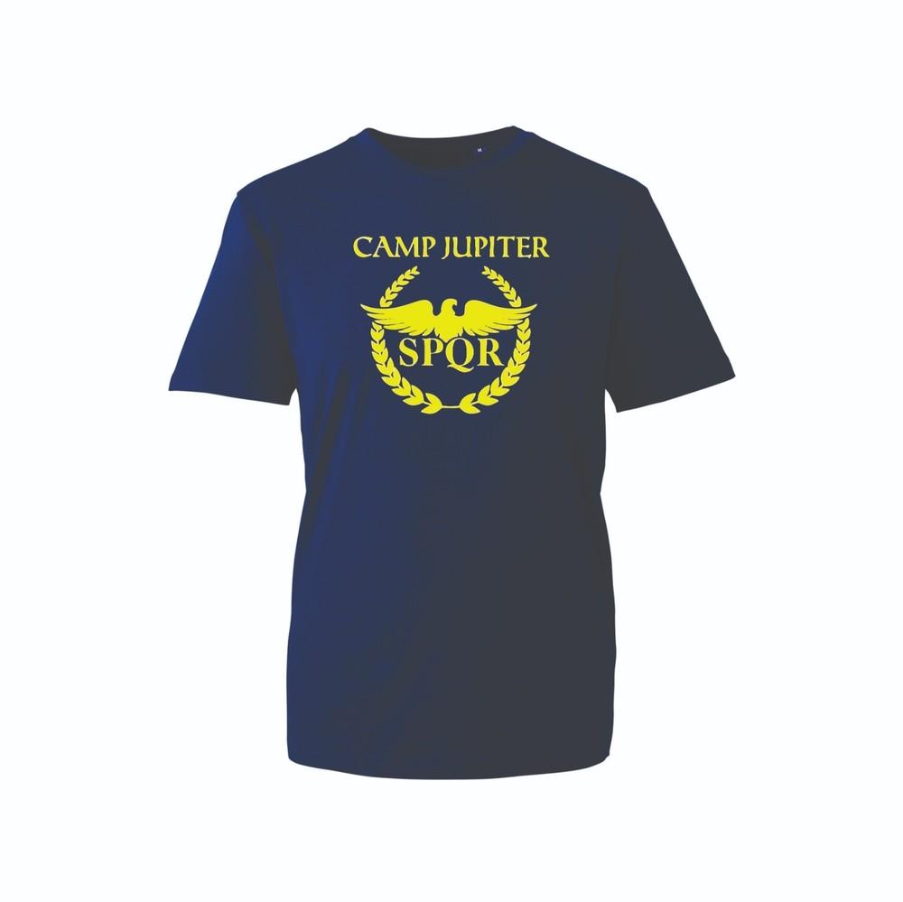 RoUnisex SPQR Eagle TShirt Mythology History Greek Legion Yellow Print Unisex Tee S
