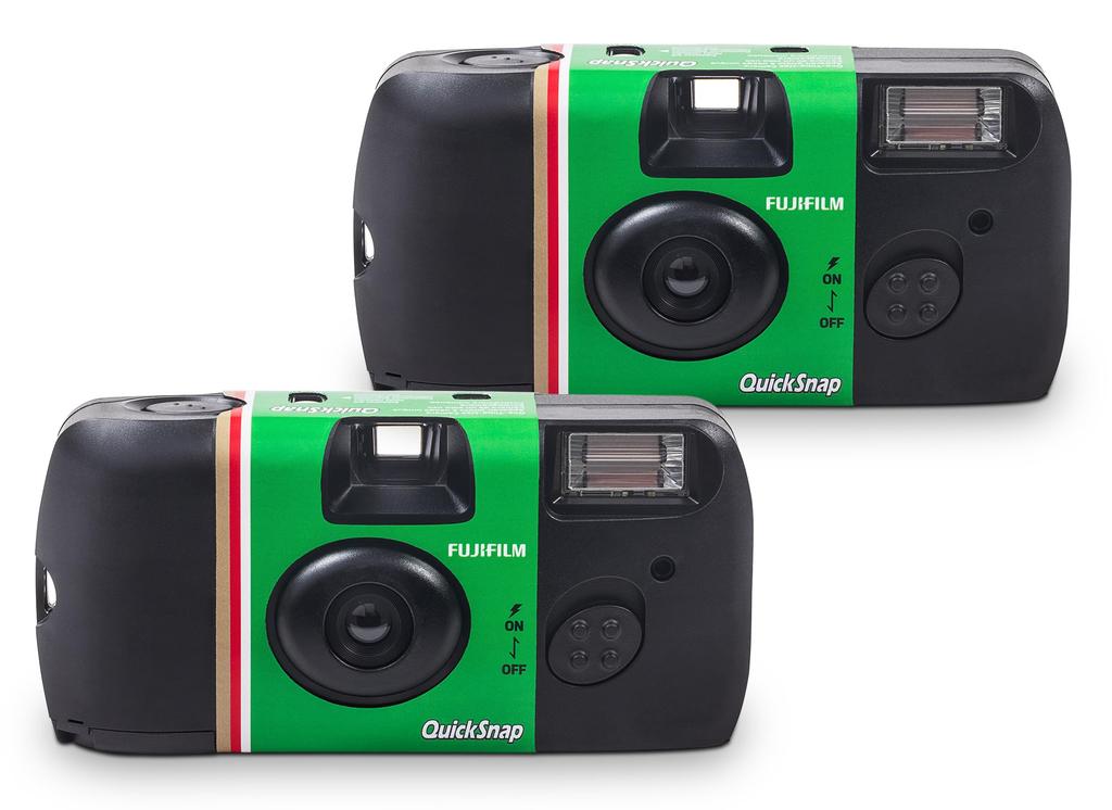 Fujifilm QuickSnap Flash 400 Disposable Camera 2 Pack