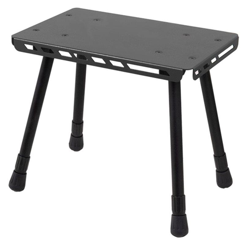 ABZC-Outdoor Table And Chair Dual-Use Table, Liftable Portable Stool Outdoor Fishing Camping Chair Desk
