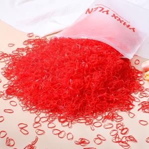 Women'S Hair Tie Disposable Rubber Band Color High Elastic Hair Band Set Does Not Hurt Hair Headrope Hair Accessories 2552