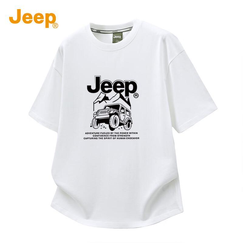 JEEP Men's Graffiti Print Short Sleeve T-Shirt