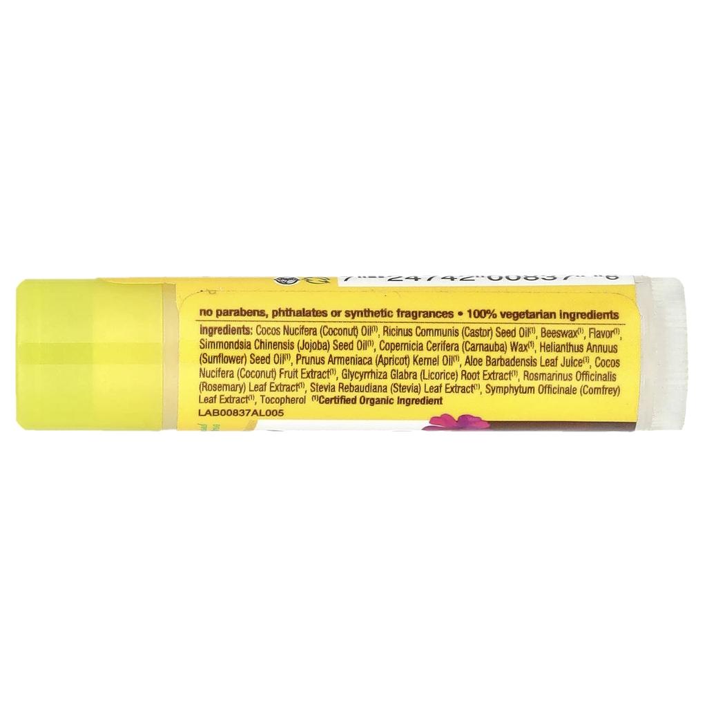 Alba Botanica Hawaiianischer Lippenbalsam, pflegende Kokoscreme, 0,42 g (4,2 g)