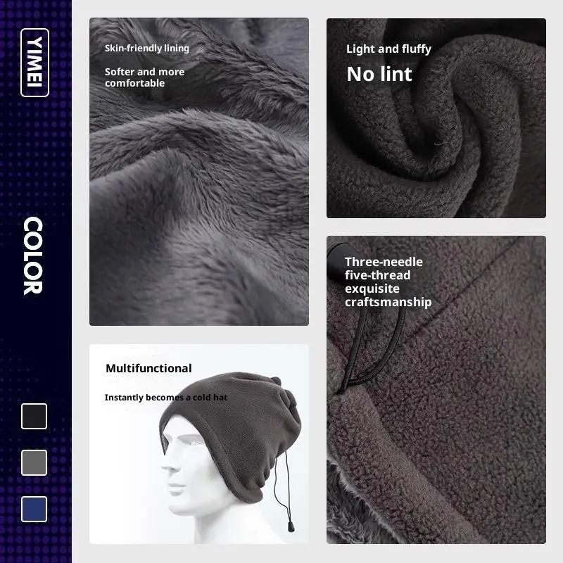 Winter Motorcycle Warm Mask Men Women Fleece Neck Outdoor Warmer Windproof Scarf Camping Hiking Balaclava Cycling Face Mask