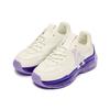 MLB Big Ball Chunky Synthetic Leather Comfortable Thick Sole Non-Slip Wear-Resistant Low-Top Dad Shoes Unisex sneaker Light-Purple 3ASHCDA1N-07LDL