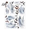 PVC Glass Clings for Bedroom Halloween Ghost Window Stickers Removable Wall Decals Peel And Decorative Stickers Clean Surfaces Stick Self-Adhesive