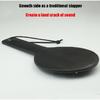 Round Spanker Bondage Role Play,Dual-sided Thick Leather Spanking Paddle Slapper with Spikes,BDSM Sex Toys For