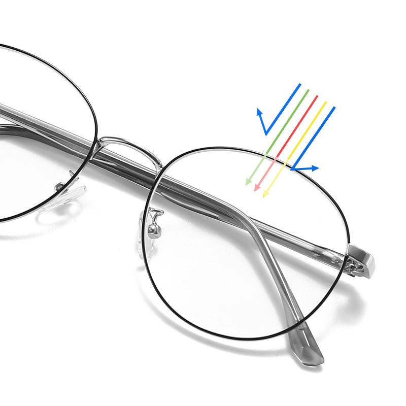 New Round Frame Men's And Women's Sunglasses Set, Two In One Polarized Sunglasses, Nearsighted Magnetic Sunglasses Frame 7007