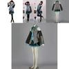 Exquisites Hatsune Miku Vocaloid Cosplay Kostüm Perücke Oberteile Kleid Krawatte Komplettes Outfit