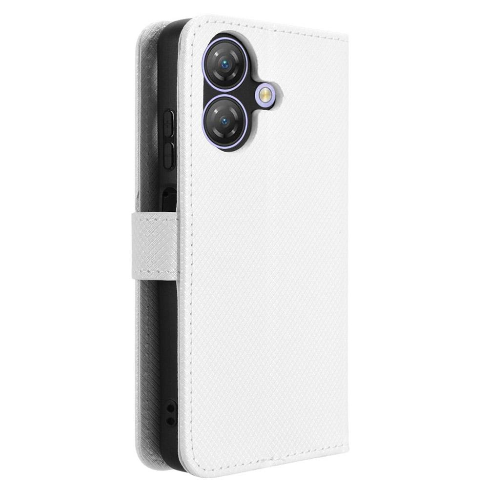 For Ulefone Note 21 Case PU Leather Diamond Texture Wallet Phone Cover