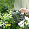 Gießkanne mit langem Ausguss 2L Pflanzen-Gießkanne für präzises Gießen Topfpflanzen Zimmerpflanzen Garten Terrasse Balkon Gartenarbeit